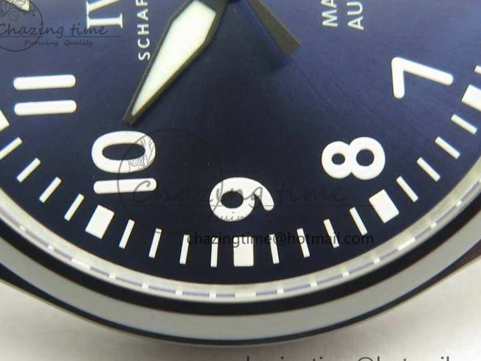 MIROTIME 0409 HighQuality Mark XVIII LAUREUS IW324703 Black Ceramic MKF Best Edition On Black Nylon Strap A 7218